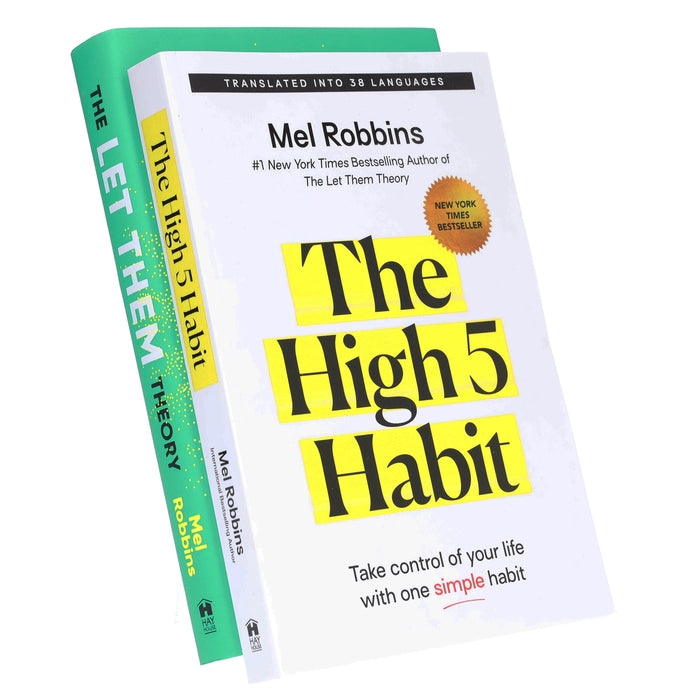 The Let Them Theory & The High 5 Habit by Mel & Sawyer Robbins 2 Books Collection Set - Non Fiction - Paperback/Hardback Non-Fiction Hay House UK Ltd