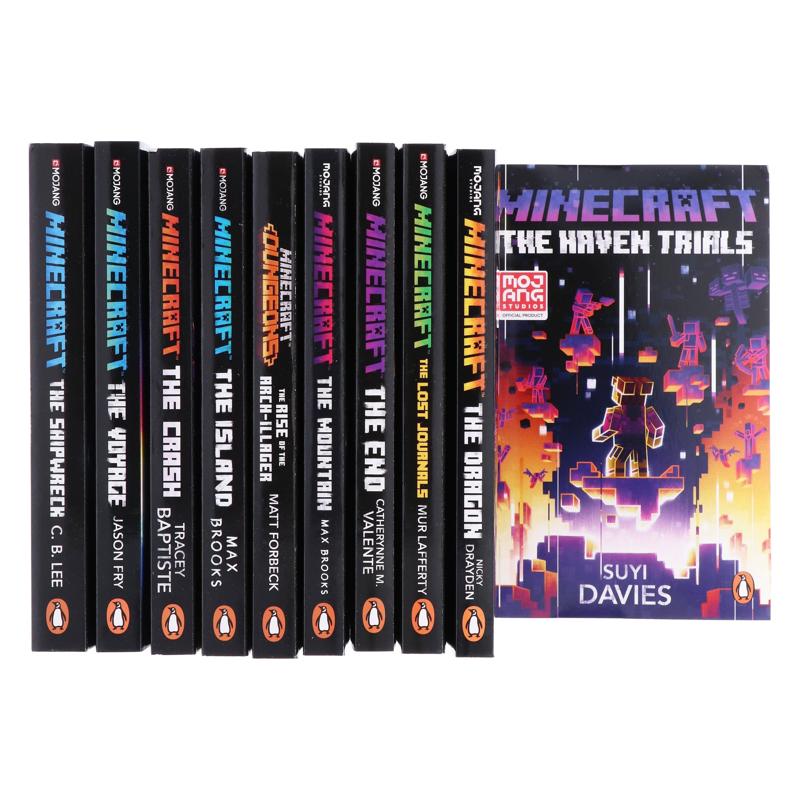 The Official Minecraft Novels: 10 Books Collection Set - Ages 7-11 - P ...