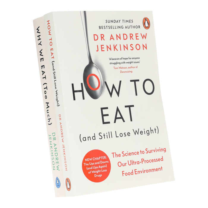 Why We Eat & How To Eat by Dr Andrew Jenkinson 2 Books Collection Set - Non Fiction - Paperback Non-Fiction Penguin Random House