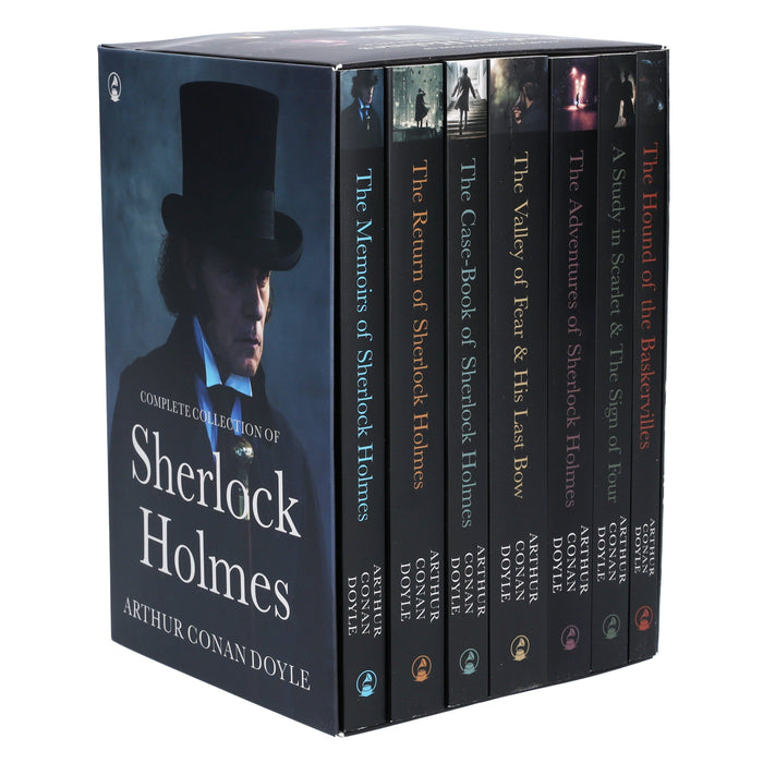 Complete Collection of Sherlock Holmes by Arthur Conan Doyle 7 Books Box Set - Fiction - Paperback Fiction Classic Editions