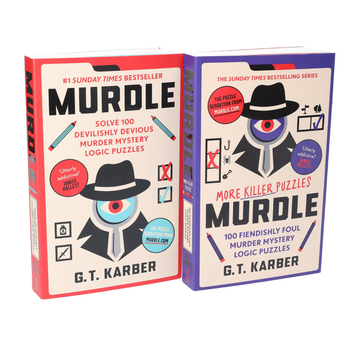 thumbnail image 2 of Murdle (Paperback) – G.T. Karber, 2023, Murdle Puzzle Series, Free Shipping 2 of 5