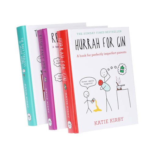 Hurrah For Gin Collection By Katie Kirby 3 Books Set - Non-Fiction - Hardback Non-Fiction Coronet