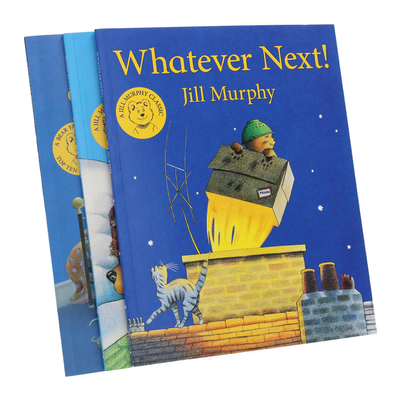 A Bear Family Book Series by Jill Murphy 3 Books Collection Set - Ages 2-5 - Paperback 0-5 Macmillan