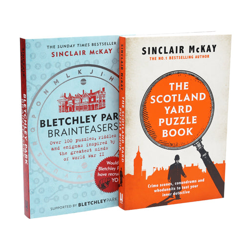 Sinclair Mckay Collection 2 Books Set (Scotland Yard Puzzle, Bletchely Park) - Fiction - Paperback Fiction Headline Publishing Group