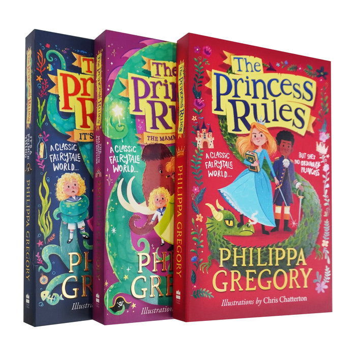 Princess Rules Series by Philippa Gregory 3 Books Collection Set - Ages 6+ - Paperback 7-9 HarperCollins Publishers