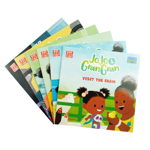 JoJo & Gran Gran Collection 6 Books Set by Pat-a-Cake - Ages 3+ - Paperback 0-5 Pat-a-Cake