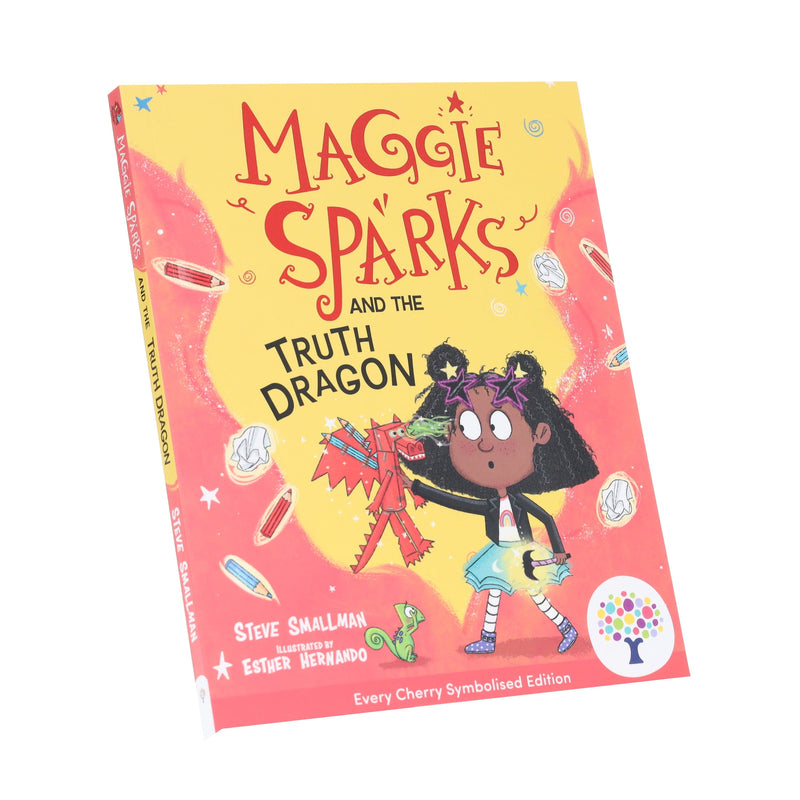 Maggie Sparks and the Truth Dragon: Accessible Symbolised Edition by Steve Smallman - Ages 5+ - Paperback (Includes Free Signing Video & Audiobook) 5-7 Every Cherry Publishing