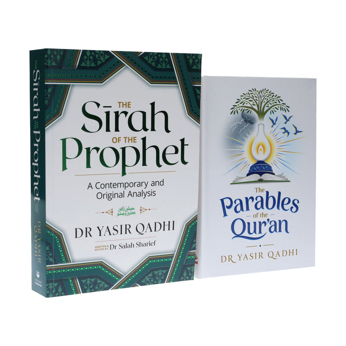 Dr Yasir Qadhi The Sirah of the Prophet and The Parables of the Qur'an 2 Books Collection Set - Non Fiction - Paperback/Hardback Non-Fiction Kube Publishing