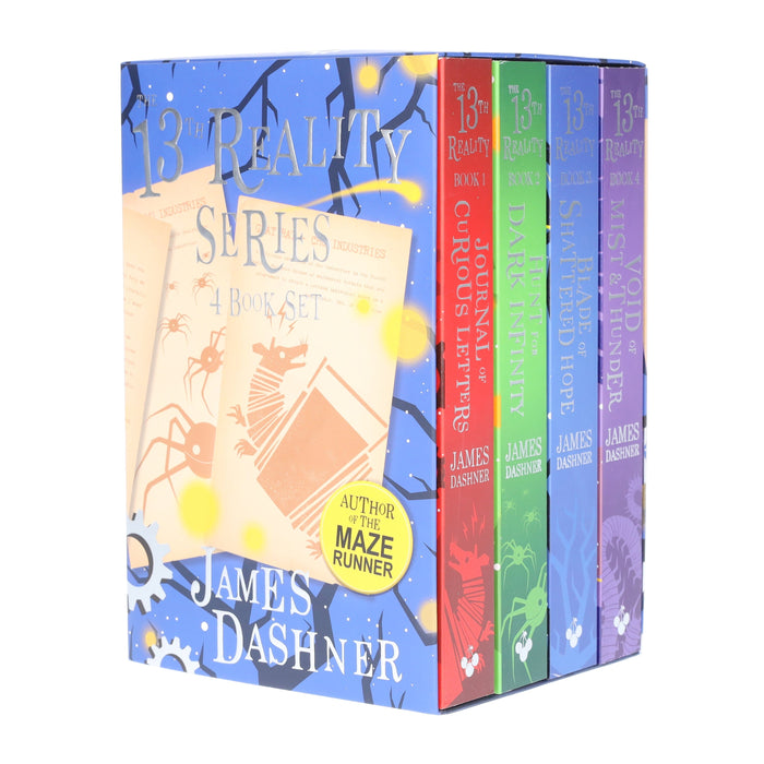 The 13th Reality Series 4 Book Box Set By James Dashner - Ages 9-14 - Paperback Young Adult Sweet Cherry Publishing