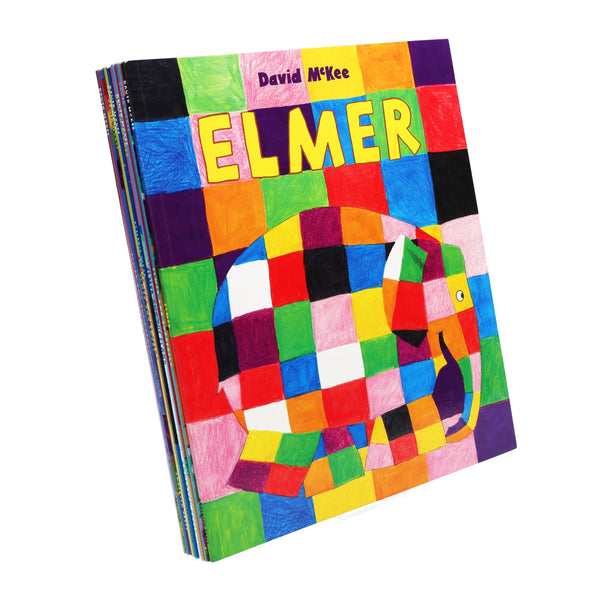 洋書 英語絵本 Elmer 11冊セット David McKee Elmer 10 Book Collection - David McKee — Books2Door