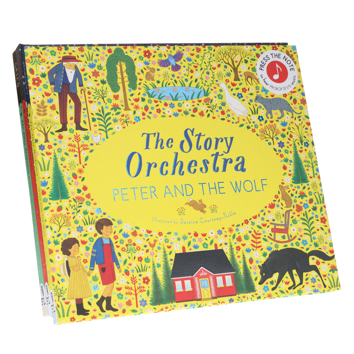 The Story Orchestra Series (Set 3) By Jessica Courtney-Tickle 3 Books Collection Set - Age 3+ - Hardback 0-5 Quarto Publishing Ltd