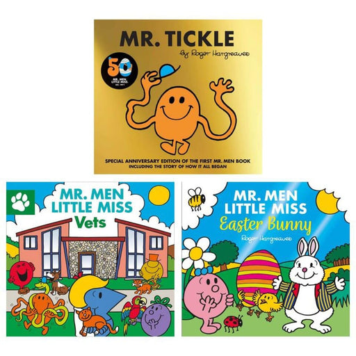 Mr. Men and Little Miss Collection by Roger & Adam Hargreaves 3 Books Set - Ages 3+ - Paperback 0-5 HarperCollins Publishers