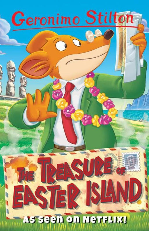 Geronimo Stilton- The Treasure Easter Island - Paperback Age 5-7 Sweet Cherry Publishing