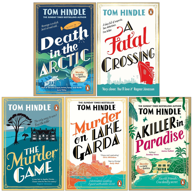Tom Hindle Murder Mystery Collection 5 Books Set - Fiction - Paperback Fiction Penguin Random House