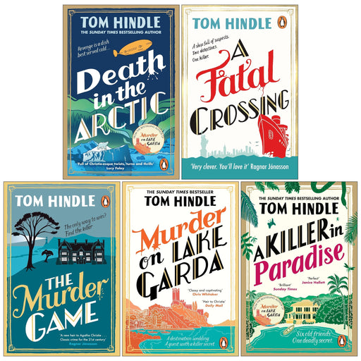 Tom Hindle Murder Mystery Collection 5 Books Set - Fiction - Paperback Fiction Penguin Random House