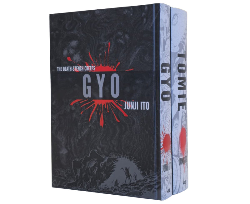 Junji Ito Collection (Gyo & Tomie) 2 Books Deluxe Edition Set - Manga - Hardback