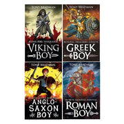 Viking Boy Series by Tony Bradman 4 Books Collection Set - Ages 9-12 - Paperback 9-14 Walker Books
