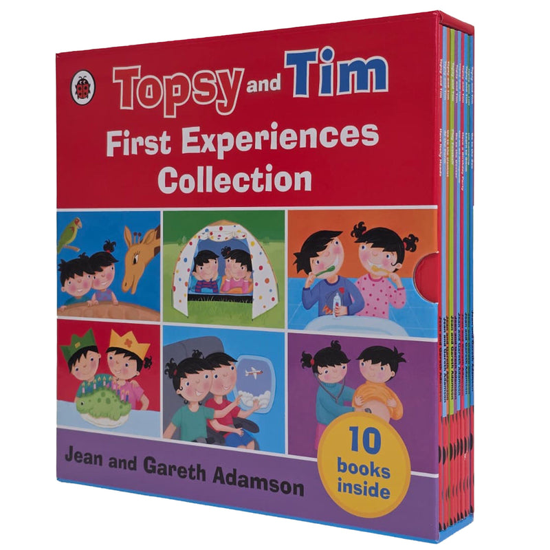 Topsy and Tim First Experience by Jean and Gareth Adamson 10 Books Collection Box Set - Ages 0-5 - Paperback 0-5 Penguin Random House