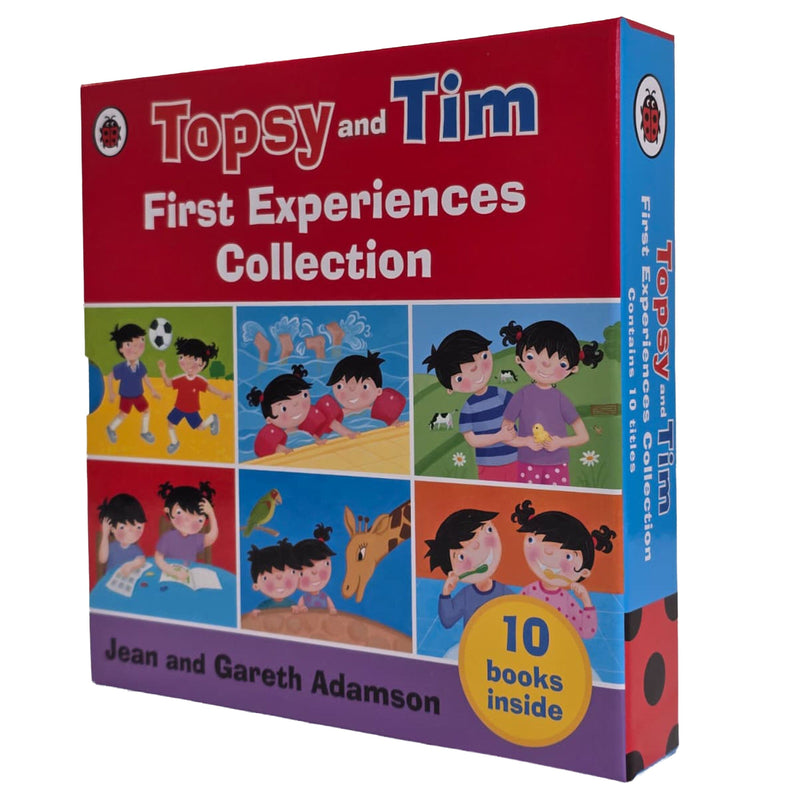 Topsy and Tim First Experience by Jean and Gareth Adamson 10 Books Collection Box Set - Ages 0-5 - Paperback 0-5 Penguin Random House