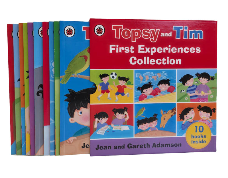Topsy and Tim First Experience by Jean and Gareth Adamson 10 Books Collection Box Set - Ages 0-5 - Paperback 0-5 Penguin Random House