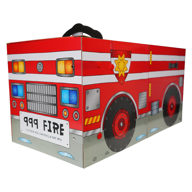 Convertible Fire Engine – Great Value Sit In Fire Engine, Interactive Playmat & Fun Storybook By Amy Johnson - Ages 2+ - Board Book 5-7 Miles Kelly Publishing Ltd