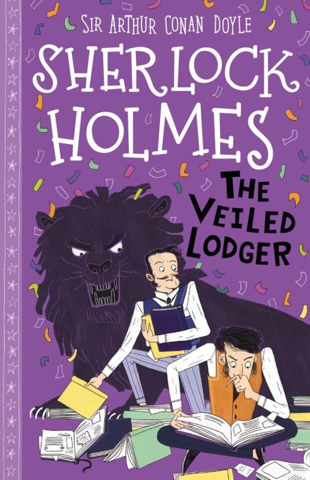 The Veiled Lodger - Sherlock Holmes by Stephanie Baudet, Sir Arthur Conan Doyle - Paperback Age 7-9 Sweet Cherry Publishing
