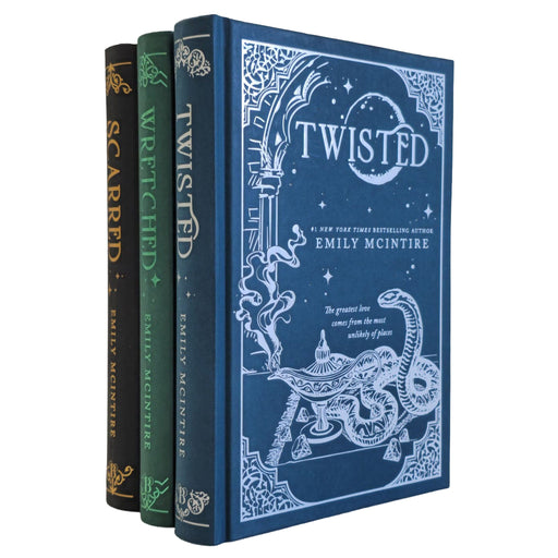 Never After Series by Emily McIntire 3 Books Collector's Edition Set (Sprayed Edges) - Fiction - Hardback Fiction Sourcebooks
