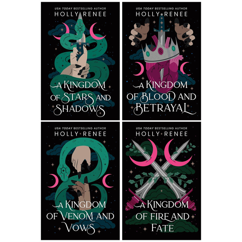 The Stars and Shadows Series by Holly Renee 4 Books Collection Set - Fiction - Paperback Fiction Sourcebooks