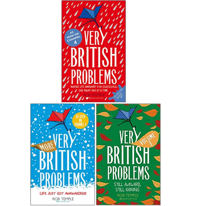 Very British Problems by Rob Temple 3 Books Collection Set - Fiction - Paperback Fiction Hachette