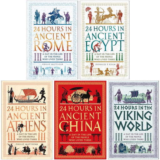 24 Hours in Ancient History Series 5 Books Collection Set - Non Fiction - Paperback Non-Fiction Michael O'Mara Books Ltd