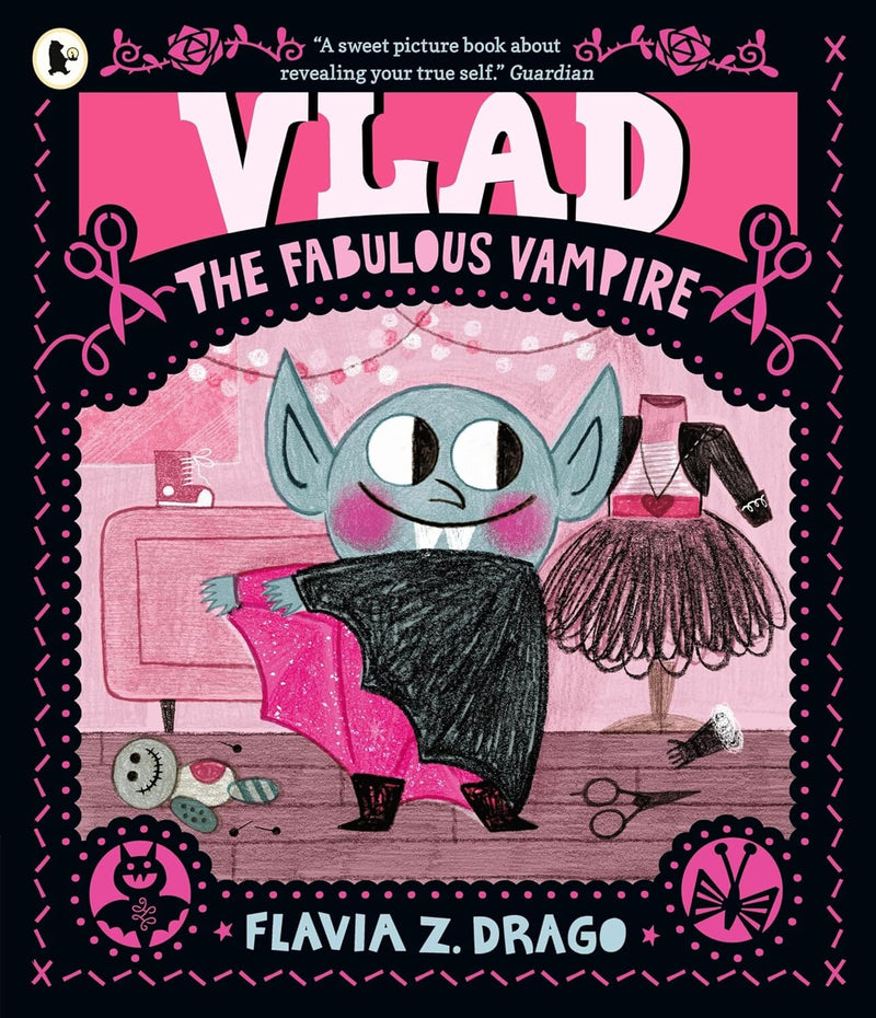 Vlad, the Fabulous Vampire by Flavia Z. Drago (The World of Gustavo) - Ages 3-7 - Paperback 3-5 Walker Books