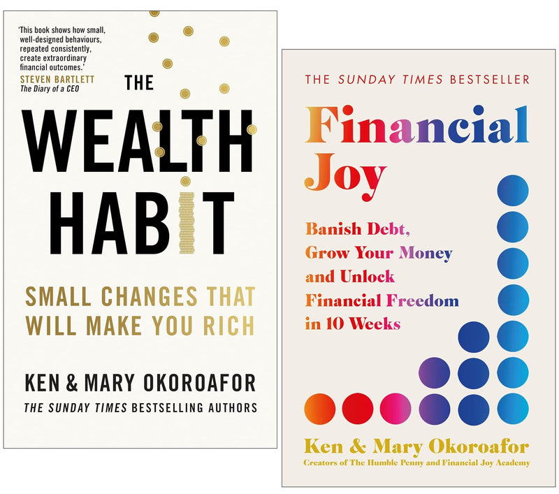 The Wealth Habit & Financial Joy by Ken & Mary Okoroafor 2 Books Collection Set - Non Fiction - Paperback