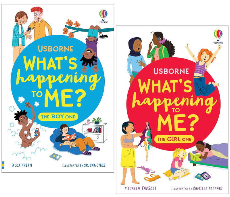 What's Happening To Me? The Boy & The Girl One by Alex Frith & Micaela Tapsell 2 Books Set (What and Why Series) - Ages 10+ - Paperback