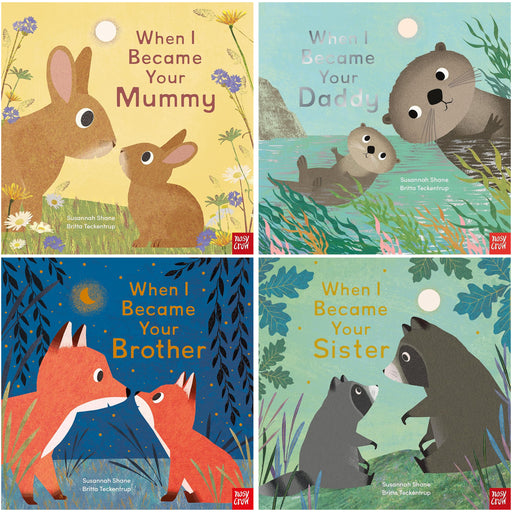 When I Became Series By Susannah Shane Illustrated 4 Picture Books Collection Set - Ages 2-5 - Paperback 0-5 Nosy Crow Ltd