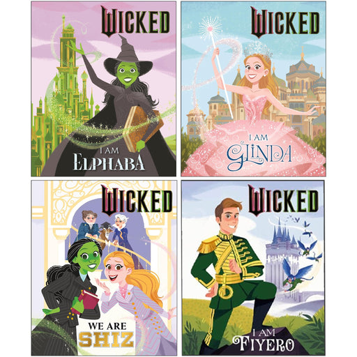 Wicked by Mary Man-Kong Illustrated 4 Books Collection Set - Ages 3+ - Hardback 3-5 Hachette
