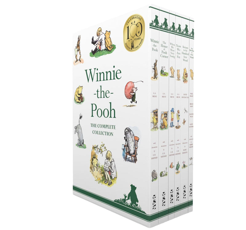 Winnie-The-Pooh The Complete Collection 6 Books Set By A. A. Milne - Ages 7-9 - Paperback 7-9 HarperCollins Publishers