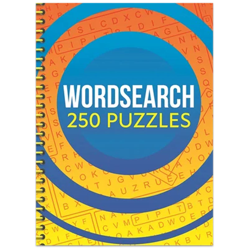 Wordsearch: 250 Puzzles - Non Fiction - Spiral Bound Paperback