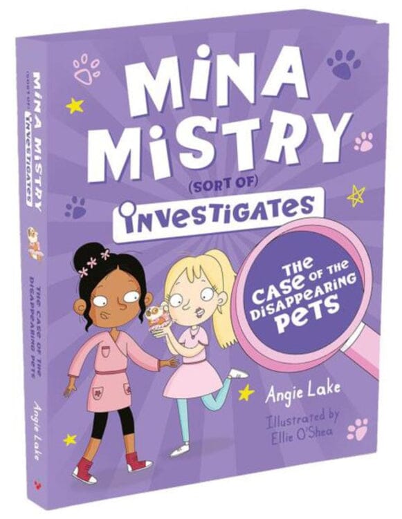 Mina Mistry Investigates - The Case of the Disappearing Pets by Angie Lake - Paperback Age 7-9 Sweet Cherry Publishing