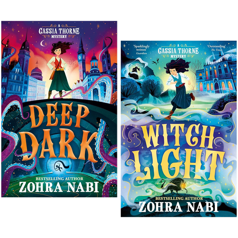 A Cassia Thorne Mysteries by Zohra Nabi 2 Books Collection Set - Ages 9+ - Paperback 9-14 Simon & Schuster