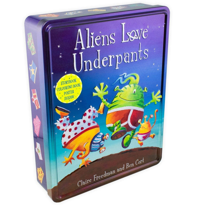 Aliens Love Underpants Anniversary Tin - Ages 0-5 - Paperback - Claire Freedman and Ben Cort 0-5 Simon and Schuster