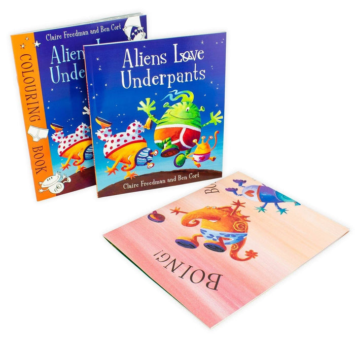 Aliens Love Underpants Anniversary Tin - Ages 0-5 - Paperback - Claire Freedman and Ben Cort 0-5 Simon and Schuster