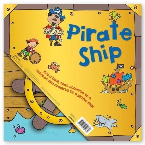 Convertible Pirate Ship - Ages 0-5 - Hardback - Amy Johnson 0-5 Miles Kelly Publishing