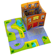 Convertible Playbook Fire Station - Ages 0-5 - Hardback - Claire Philip 0-5 Miles Kelly Publishing