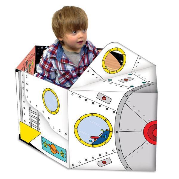 Convertible Spaceship - HB - Ages 0-5 - Hardback - Miles Kelly 0-5 Miles Kelly