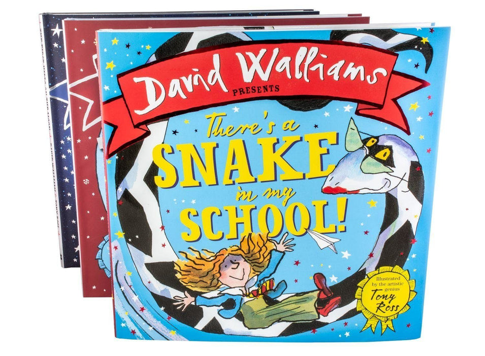 David Walliams Children Picture Book Collection 3 Books Illustrated - Ages 0-5 - Hardback - Tony Ross Deluxe Hardback 0-5 Harper Collins