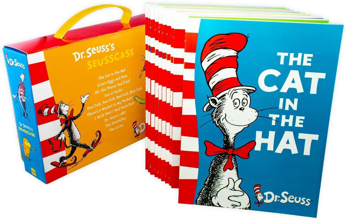 Dr Seuss Seusscase Collection 10 Books 0-5 Harper Collins