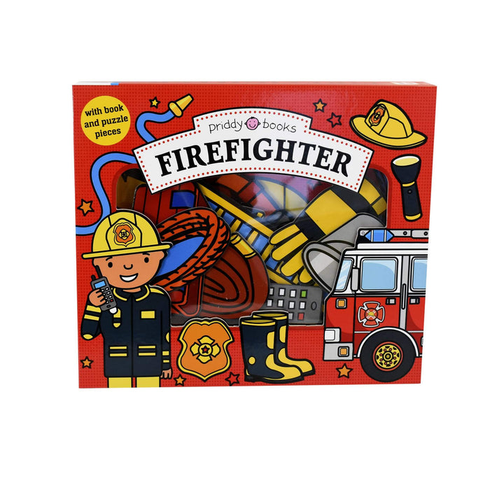 Firefighter Lets Pretend - Ages 0-5 - Board Book - Priddy Books 0-5 Priddy Books