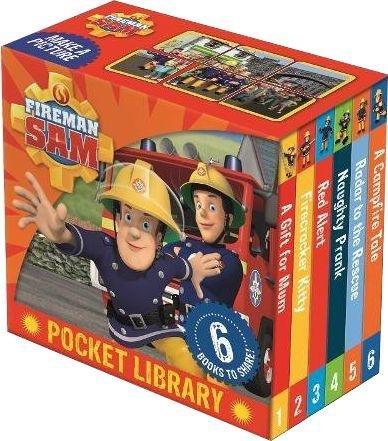 Fireman Sam Pocket Library 6 Books 0-5 Egmont