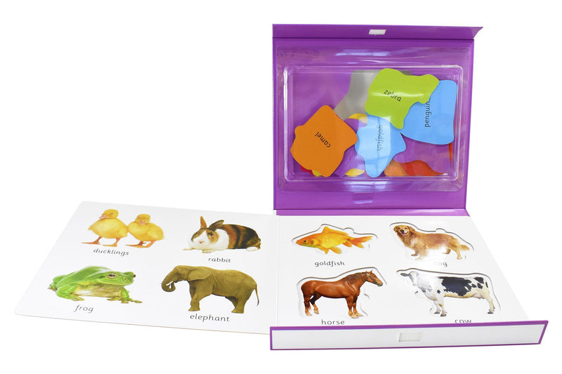 First Learning Animals Play Set - Ages 0-5 - Board Book - Priddy Books 0-5 Priddy Books
