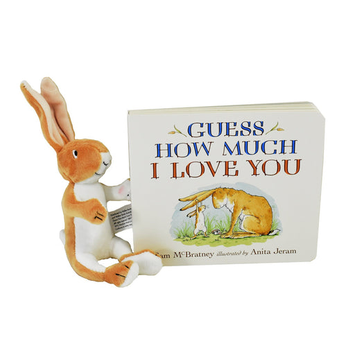 Guess How Much I Love You Board Book with Toy - Ages 0-5 - By Anita Jeram 0-5 Walker Books